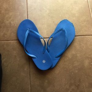 Blue Flip-Flops